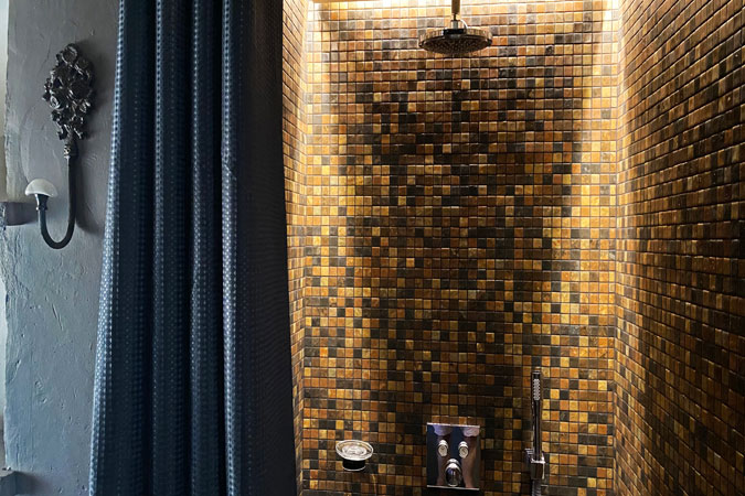 Küchendetail im Ferienhaus Schäferhütte in Sarlat, Dordogne in Südfrankreich